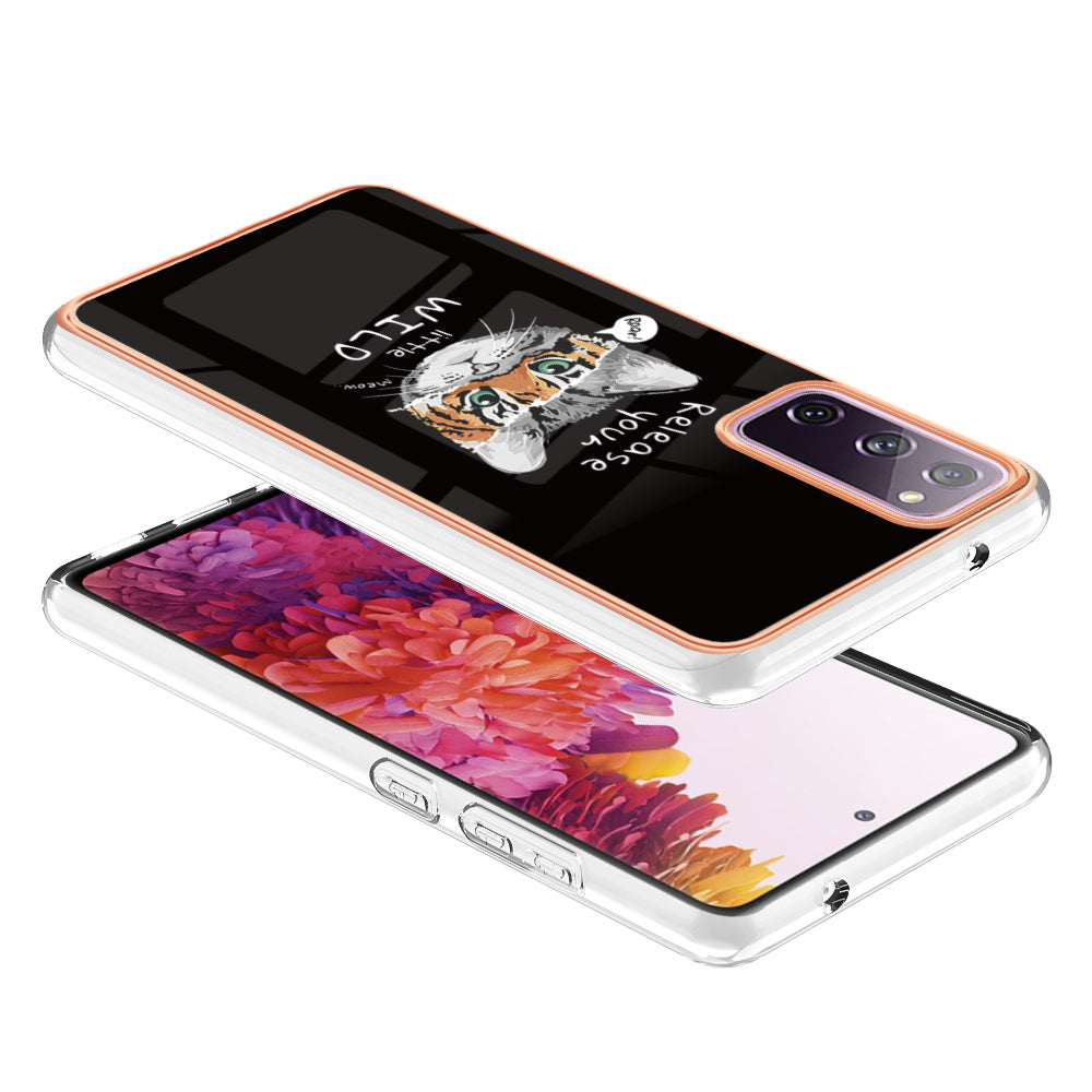 YB IMD Series-19 Style D For Samsung Galaxy S20 FE 5G S20 FE S20 FE 2022 S20 Lite Phone Case 2.0mm TPU IMD Pattern Back Cover YB IMD Series-19 Style D For Samsung Galaxy S20 FE 5G S20 FE S20 FE 2022 S20 Lite Phone Case 2.0mm TPU IMD Pattern Back Cover